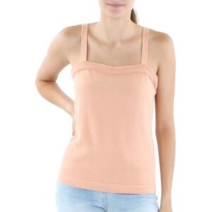 Anne Klein Women's Square Neck Knit Tank Top Sweater